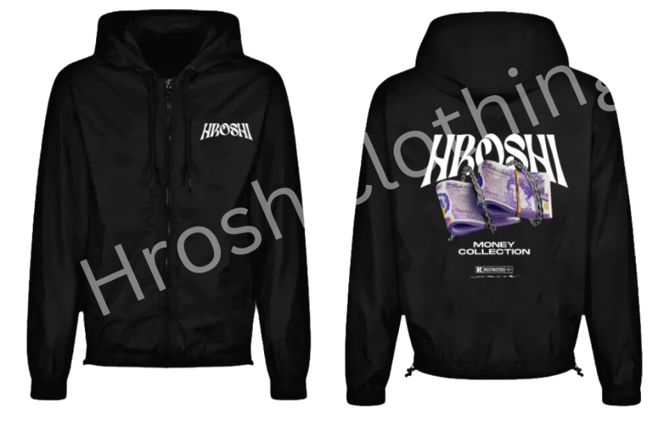 HROSHI-Limited Money Collection Windbreaker