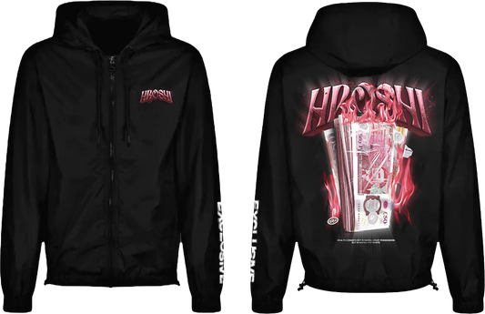 HROSHI- Exclusive Money Collection Windbreaker